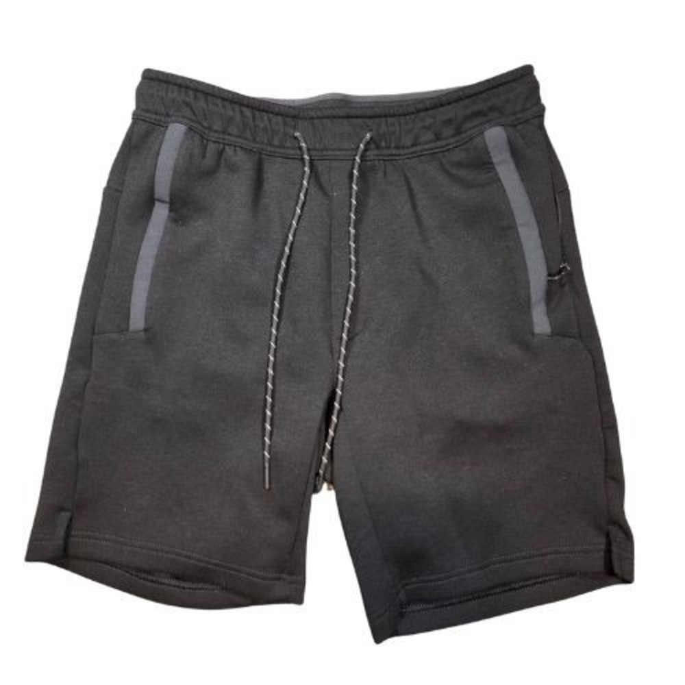 American Eagle Mens Active 24/7 Jogger Shorts Black XS Zipper Pockets Drawstring